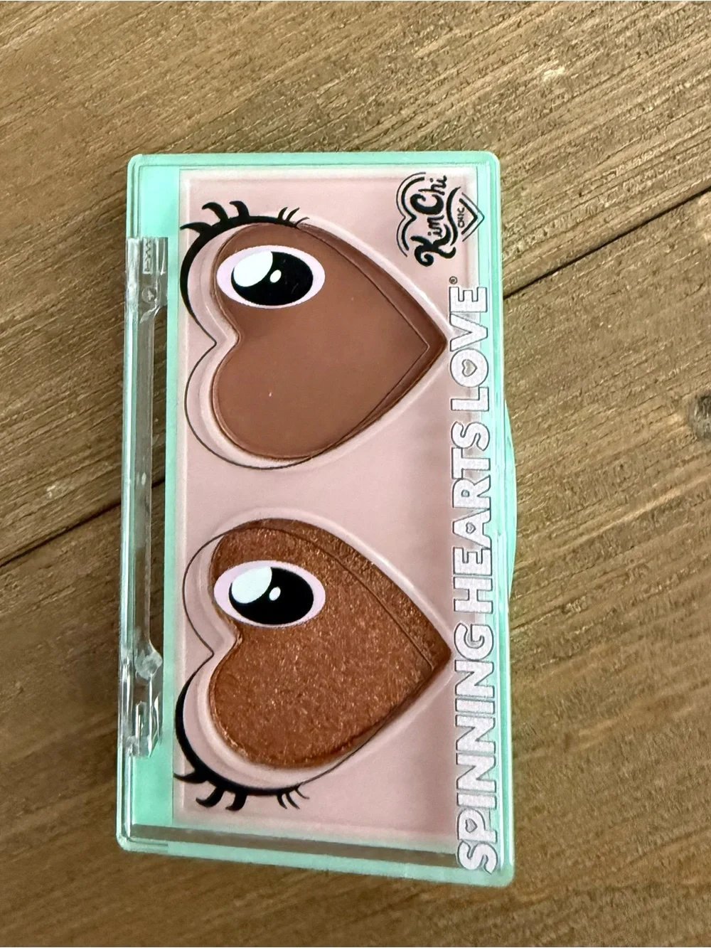 Sweet Cheeks Bronzing Duo & Spinning Hearts Eyeshadow Palette New